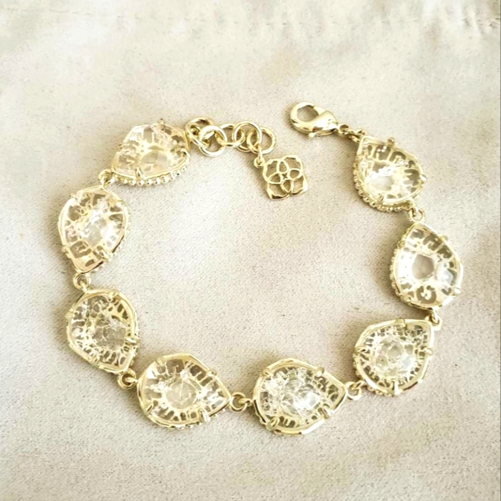 Kendra Scott Clear Crackle Brynn